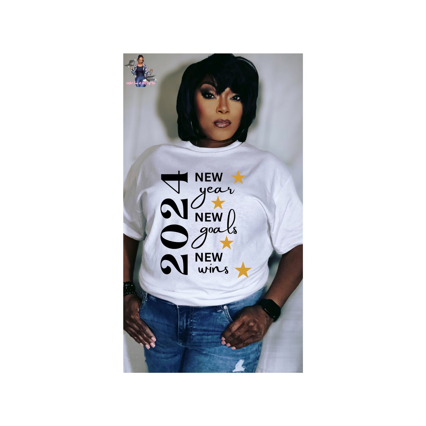2024 New Year New Goals New Wins SVG PNG. Digital Download. Cutting Machine File.
